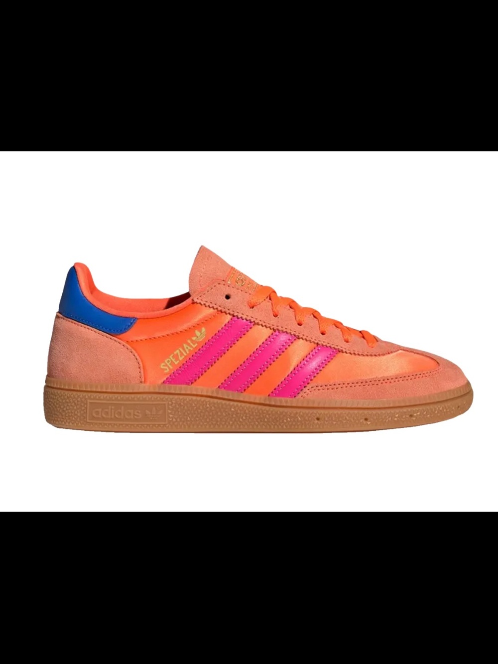 Brand New with Tag Adidas Orange & Pink Handball Spezial Retro Suede Sneaker - Picture 3 of 10